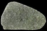 Cut, Green/Grey Quartz Crystal Cluster - Artigas, Uruguay #143194-1